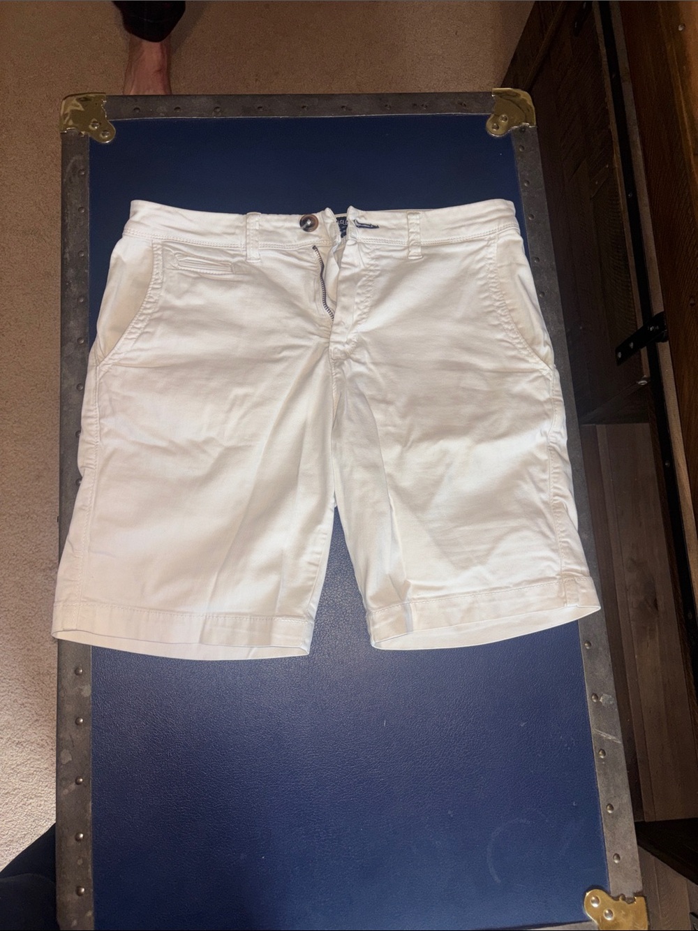 American Eagle Outfitters White Men's Chino Shorts